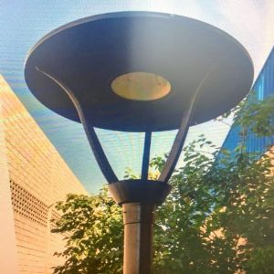 Luminária Solar Pública em alumínio