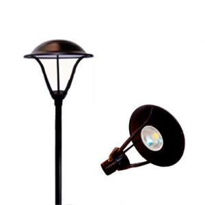 Poste de Ferro para Iluminação Decorativa